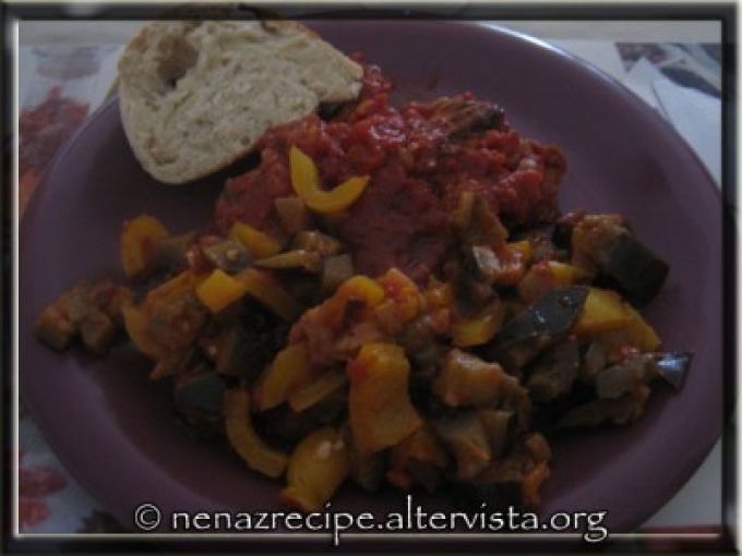 Insalata di verdure grigliate con salsa alla senape - Ricetta Petitchef