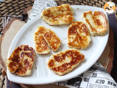 Ricetta Halloumi piastrato con miele e rosmarino