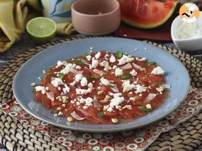 Ricetta Carpaccio di anguria: il fresco e gustoso antipasto estivo!