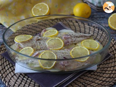 Ricetta Come cucinare lo sgombro al forno con patate?