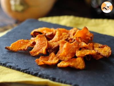 Ricetta Chips di zucca in friggitrice ad aria: leggere e gustose