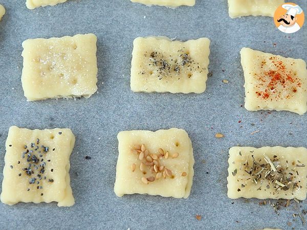 Biscotti salati - ricetta per aperitivo - Ricetta Petitchef