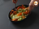 Tappa 5 - Insalata con feta, cetrioli e carote