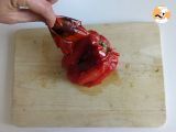 Tappa 4 - Come spellare i peperoni al forno