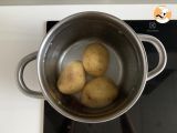 Tappa 1 - Patate schiacciate (Smashed potatoes) in friggitrice ad aria