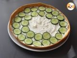 Tappa 8 - Crostata salata con ricotta, cetrioli e salmone affumicato