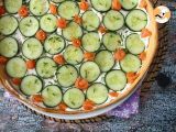 Tappa 10 - Crostata salata con ricotta, cetrioli e salmone affumicato