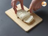 Tappa 1 - Halloumi piastrato con miele e rosmarino