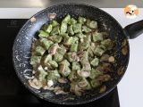 Tappa 9 - Gnocchi di piselli con salsa ai funghi