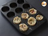 Tappa 5 - Mini quiche con tortillas: facili, veloci ed economiche!