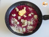 Tappa 7 - Risotto alla barbabietola e gorgonzola: un’esplosione di colore e sapori intensi