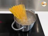 Tappa 3 - Pasta con pancetta: facile, economica e cremosa