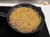 Tappa 4 - Pasta con pancetta: facile, economica e cremosa