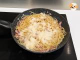 Tappa 5 - Pasta con pancetta: facile, economica e cremosa