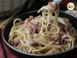 Tappa 6 - Pasta con pancetta: facile, economica e cremosa