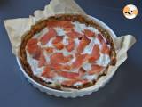 Tappa 7 - Crostata al salmone affumicato, yogurt greco e limone con base di patate