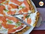 Tappa 8 - Crostata al salmone affumicato, yogurt greco e limone con base di patate