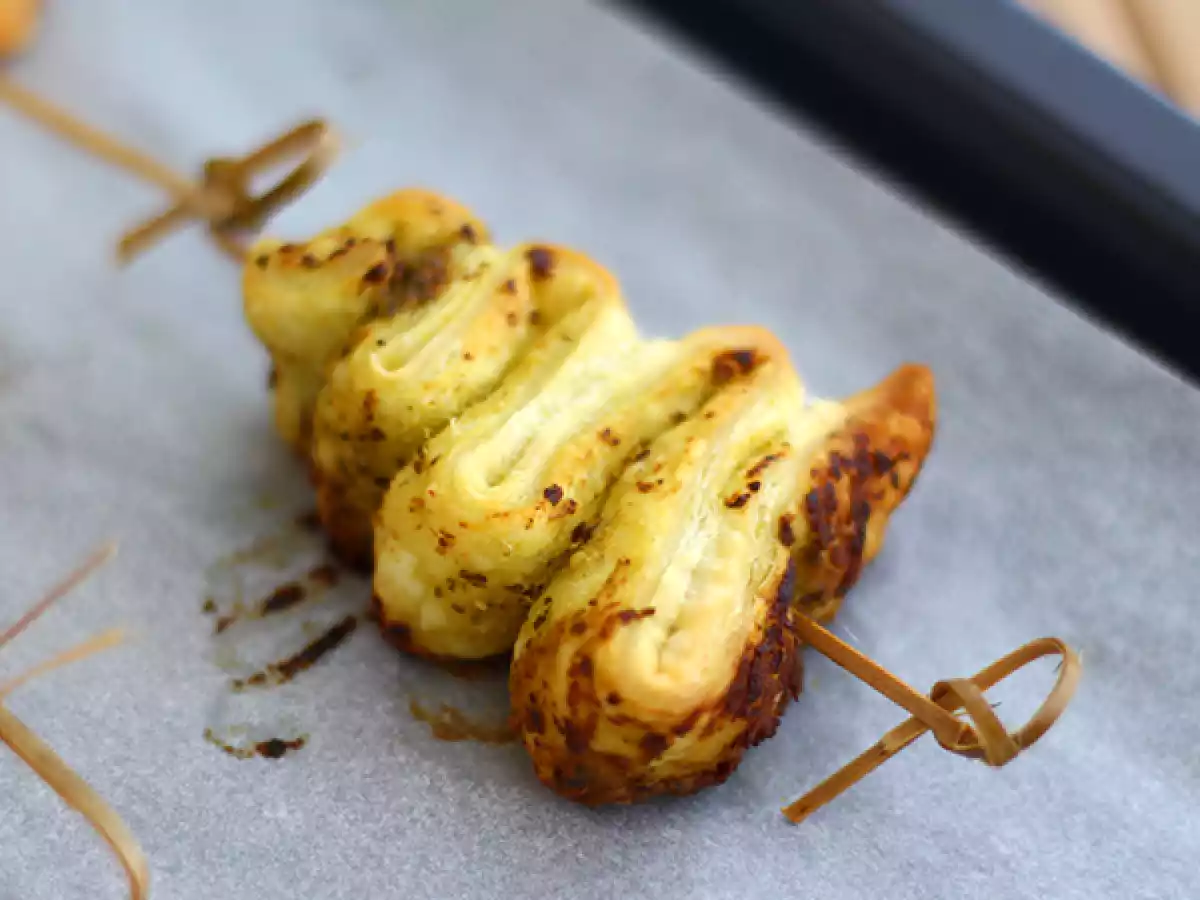 Alberelli di Sfoglia al pesto