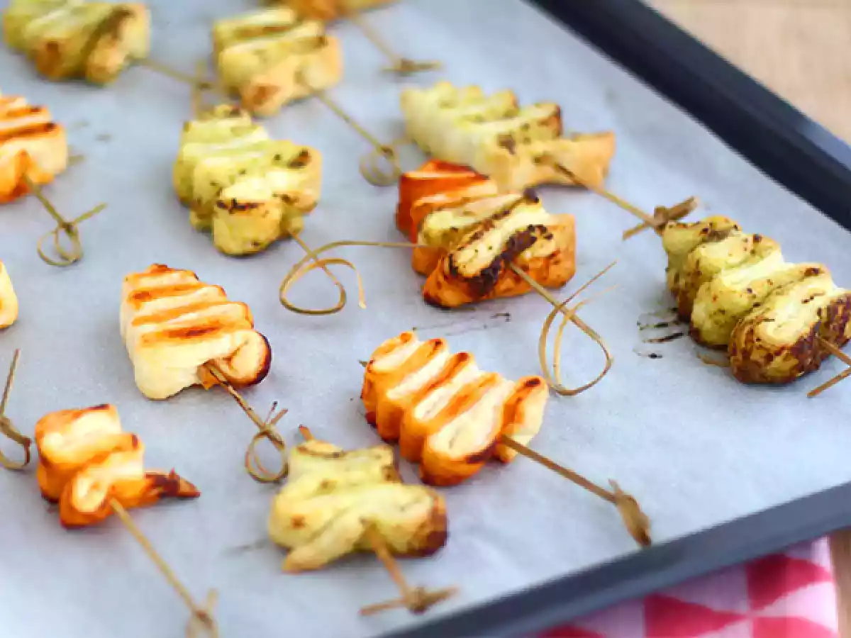 Alberelli di Sfoglia al pesto - foto 2