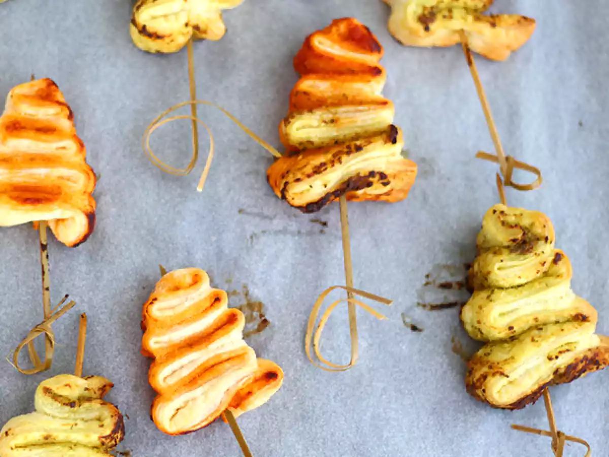 Alberelli di Sfoglia al pesto - foto 3