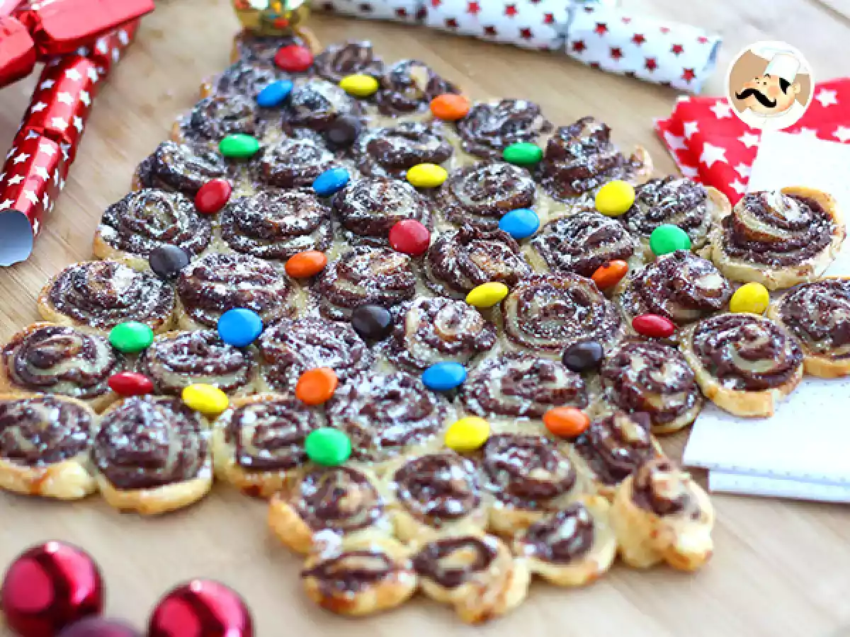 Albero di sfoglia alla Nutella - foto 3