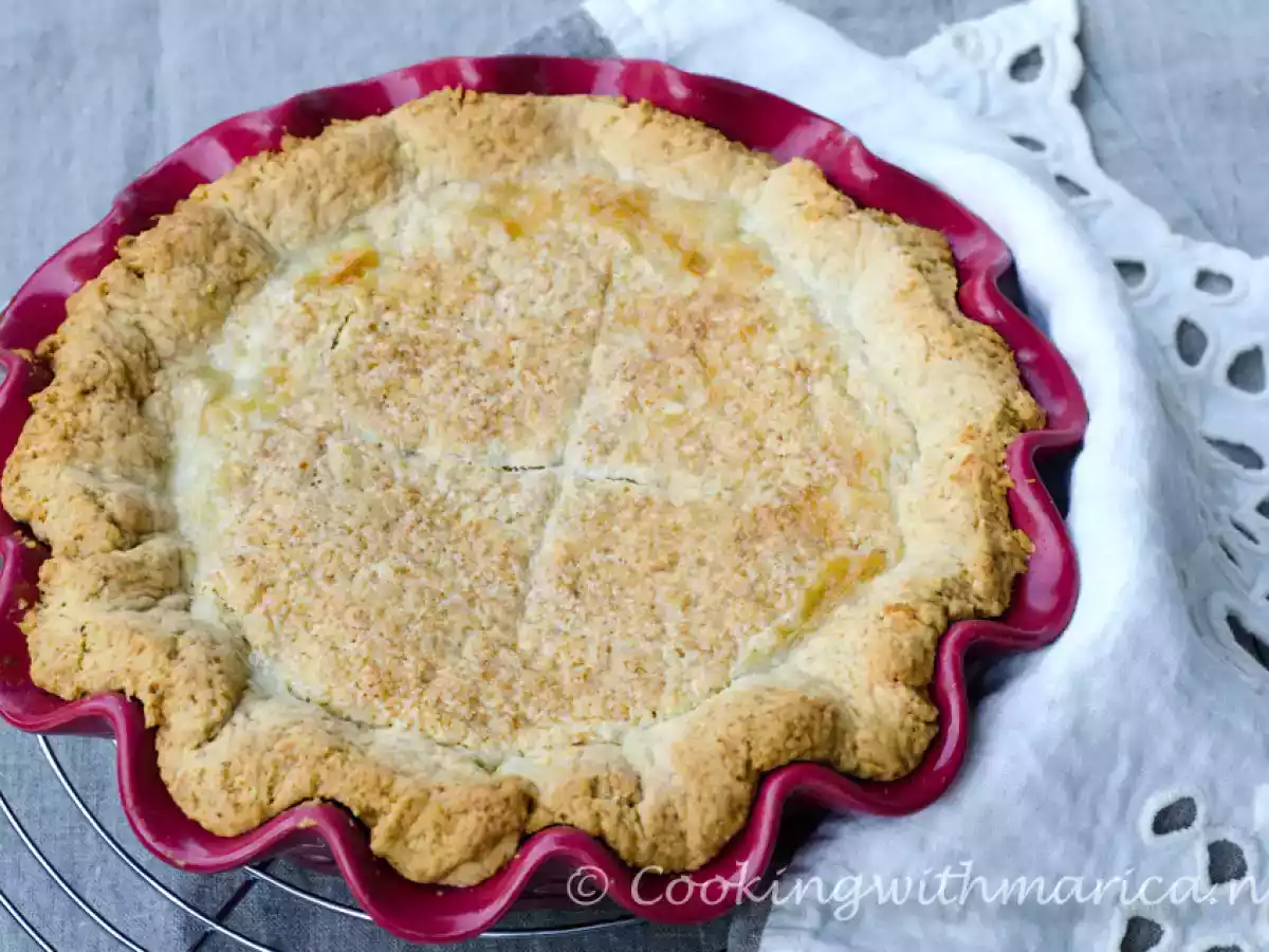 Apple Cobbler - Torta ripiena di mele - foto 2
