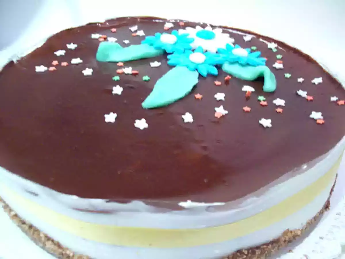 Bavarese al cocco & cioccolato