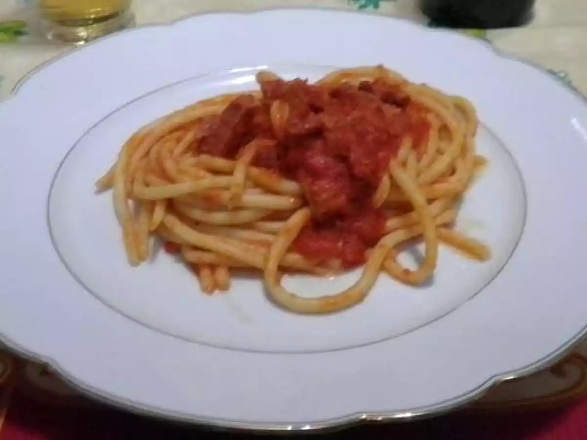 Bigoli all’amatriciana di Dolcemagro Golfera - foto 3