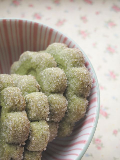 Biscotti al tè matcha ricetta biscotti senza burro friabili super buoni tè  verde