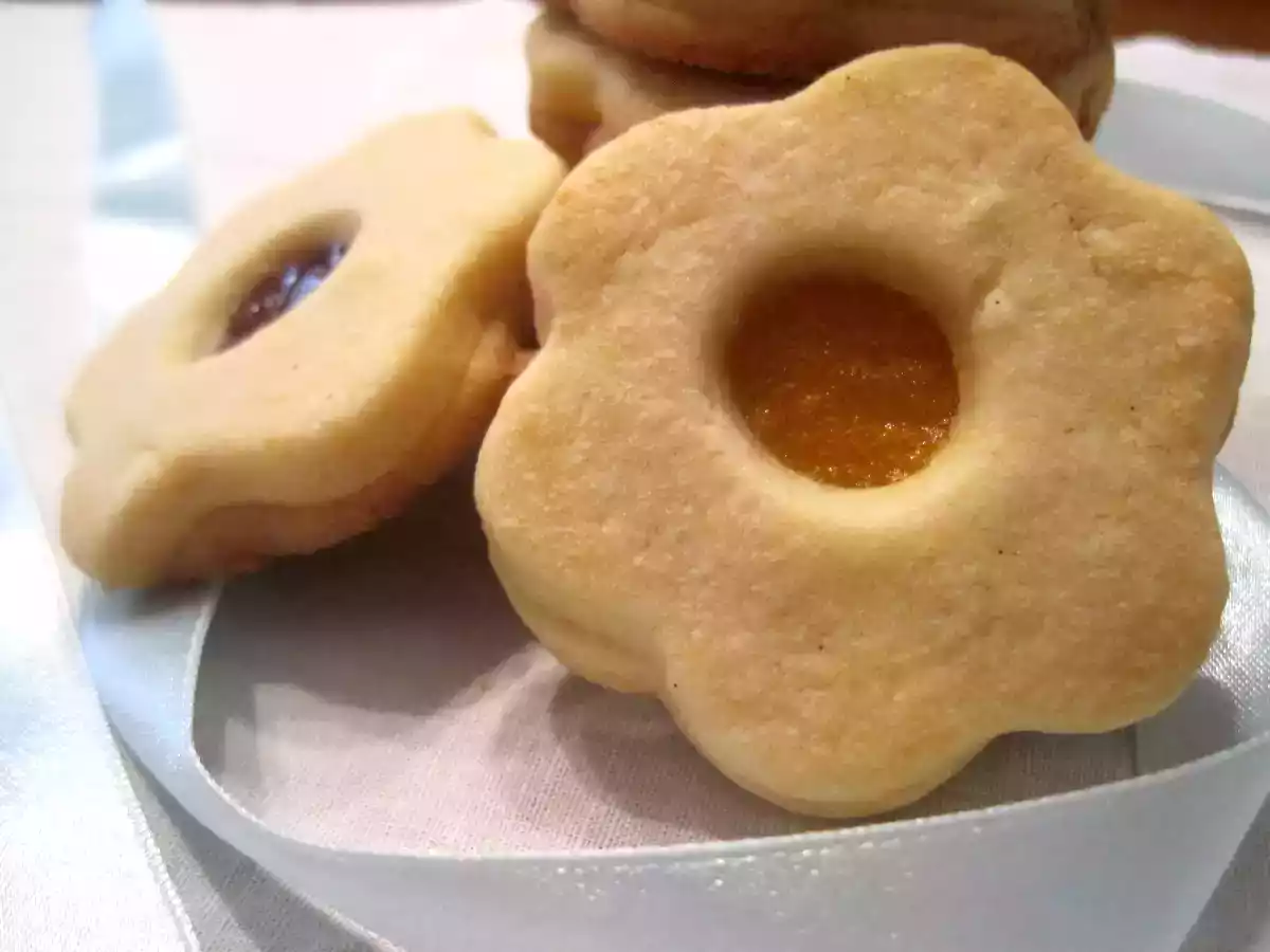 Biscotti sable con marmellata - foto 2