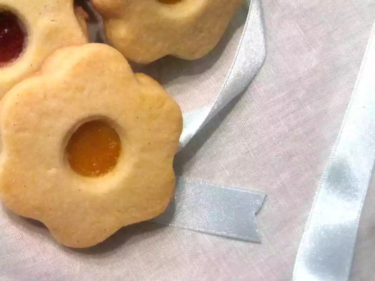 Biscotti sable con marmellata - foto 7
