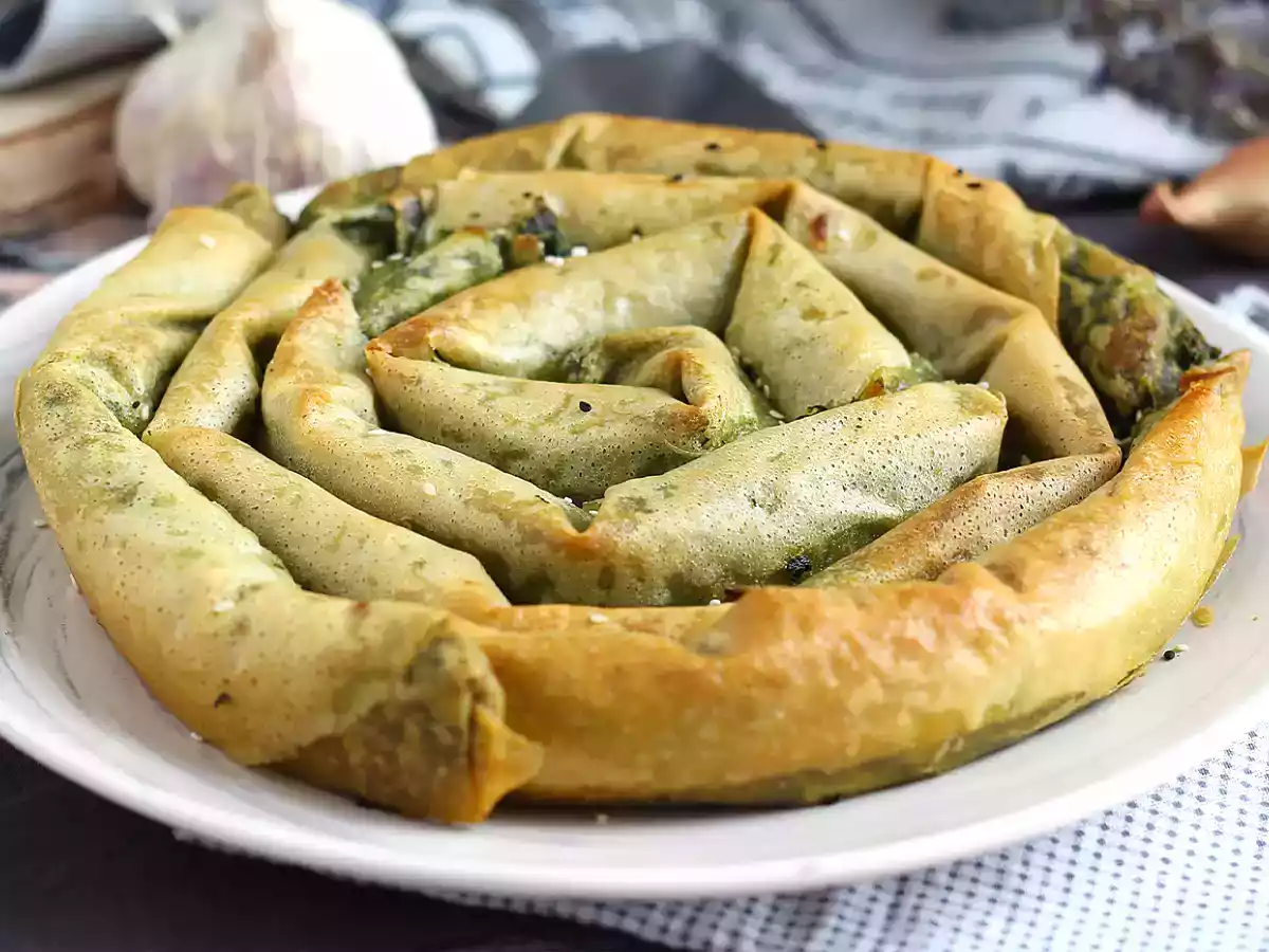 Börek turco con spinaci e feta - foto 3