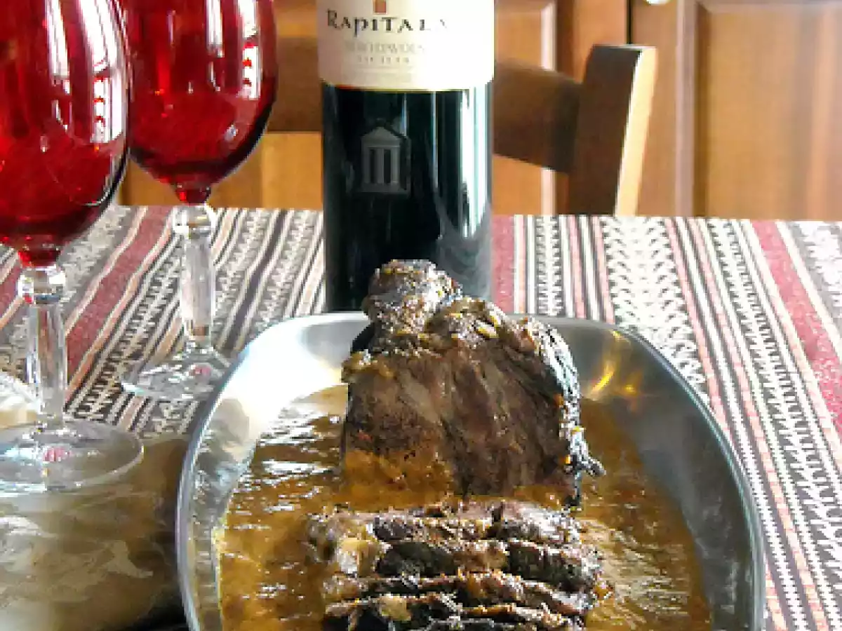 Brasato d'asino speziato