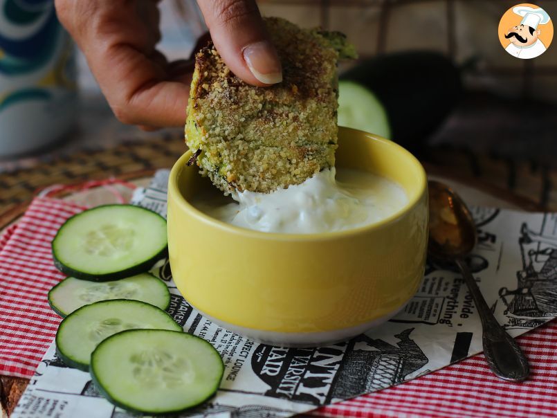 Burger di zucchine e patate in friggitrice ad aria - foto 2