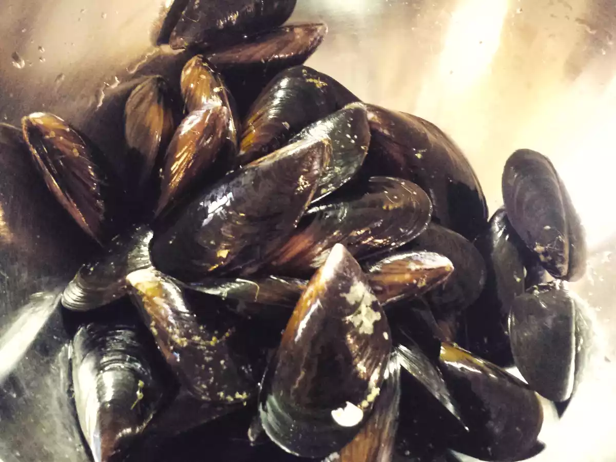 Caccavelle al sugo di Vongole e Cozze del Conero ( Moscioli ) - foto 2