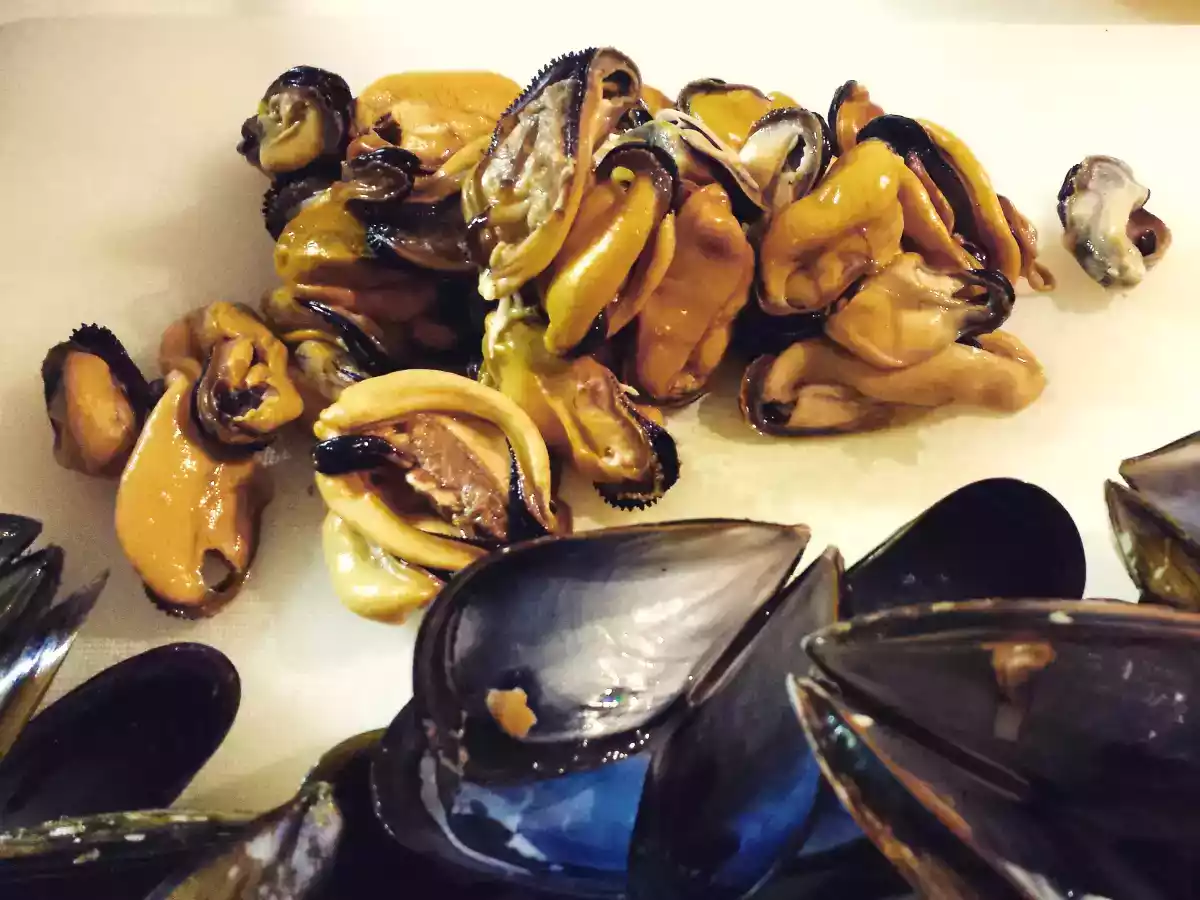 Caccavelle al sugo di Vongole e Cozze del Conero ( Moscioli ) - foto 4