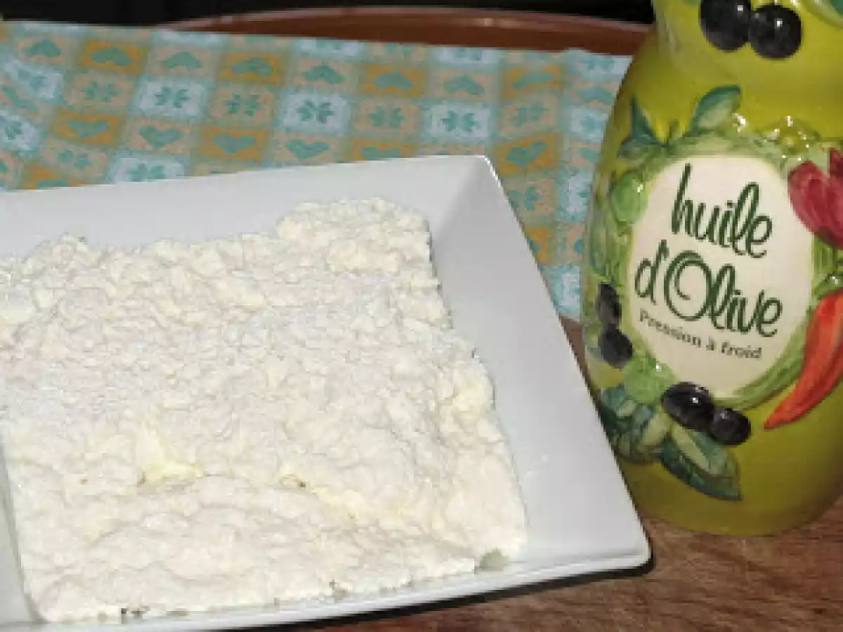 Cacio ricotta - Ricotta fatto in casa