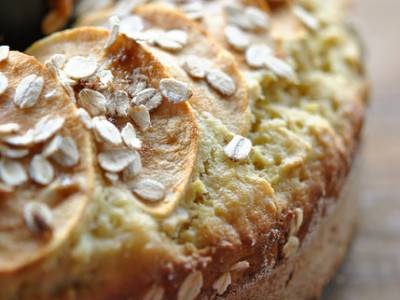 Cake Con Mele Fiocchi D Avena E Farina Di Miglio Ricetta Petitchef