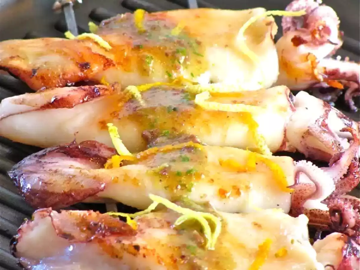 Calamari alla piastra