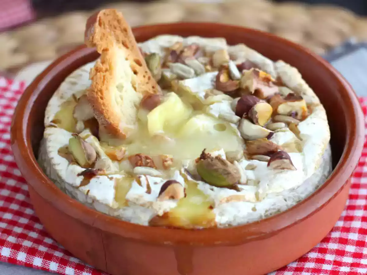 Camembert al forno con miele e frutta secca - foto 4