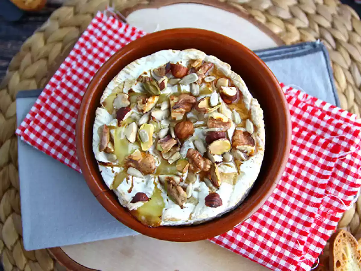 Camembert al forno con miele e frutta secca - foto 5