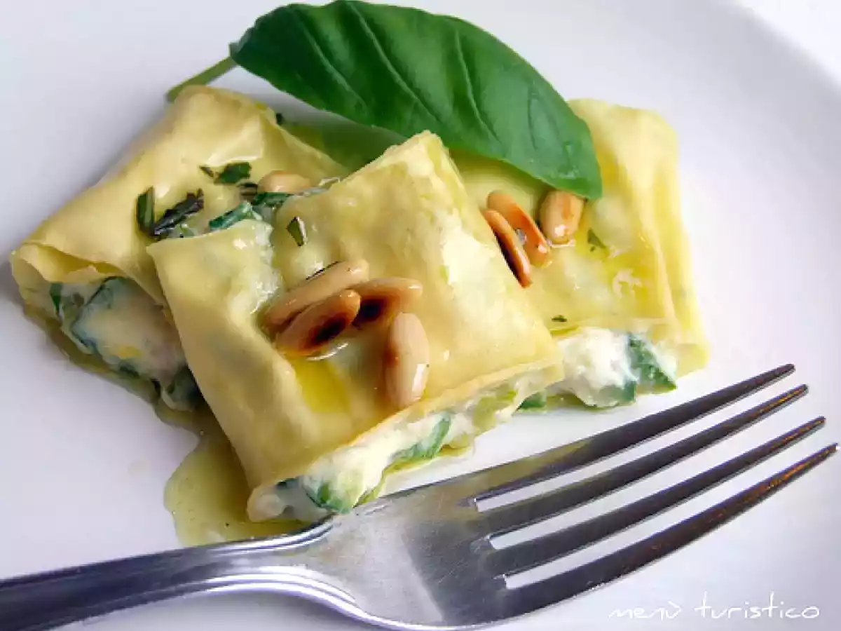 Cannelloni alla Gianna, ripieni con zucchine e formaggio - foto 7