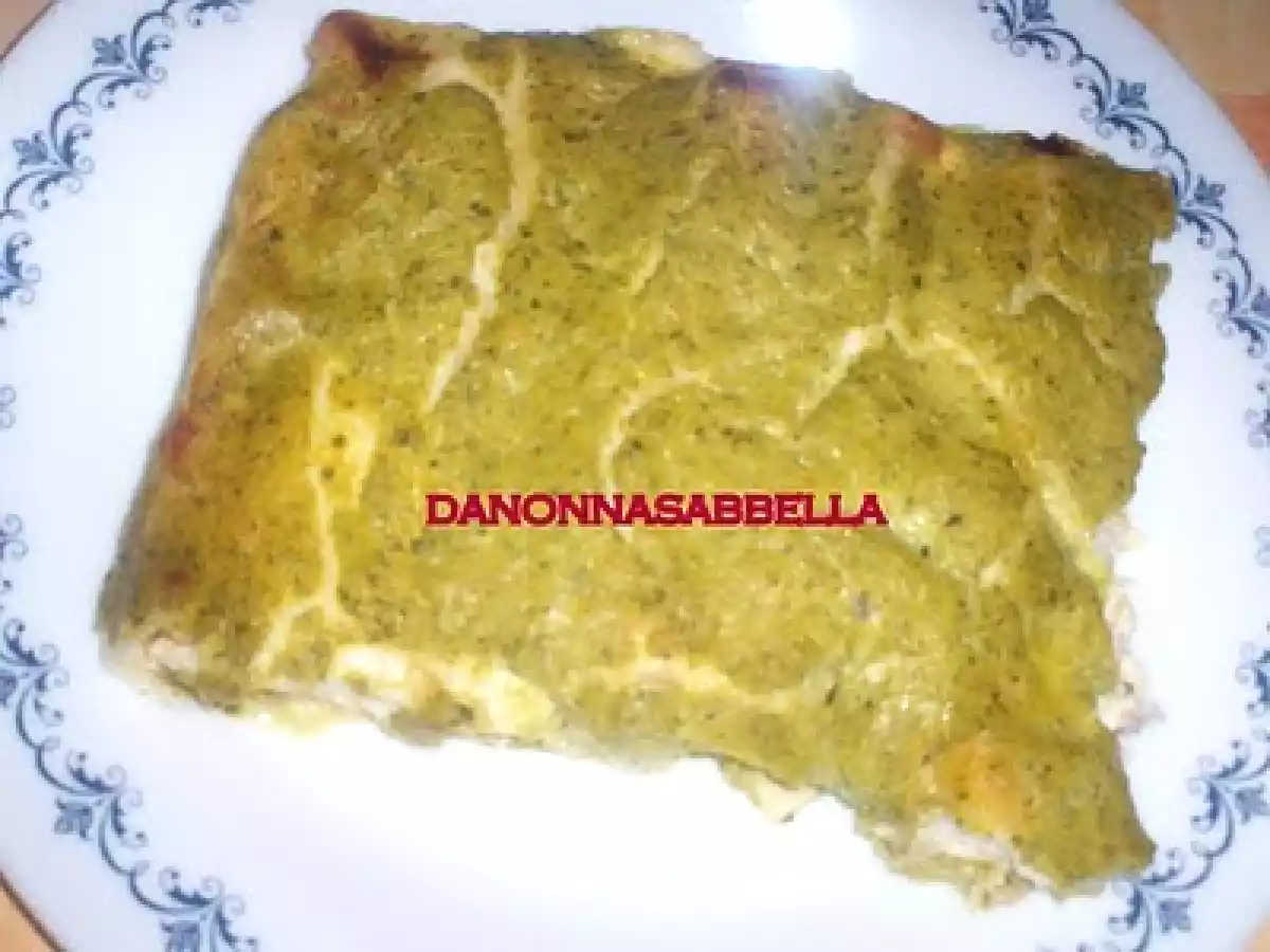 CANNELLONI CON RICOTTA E PROSCIUTTO IN VELLUTATA DI ZUCCHINE - foto 2