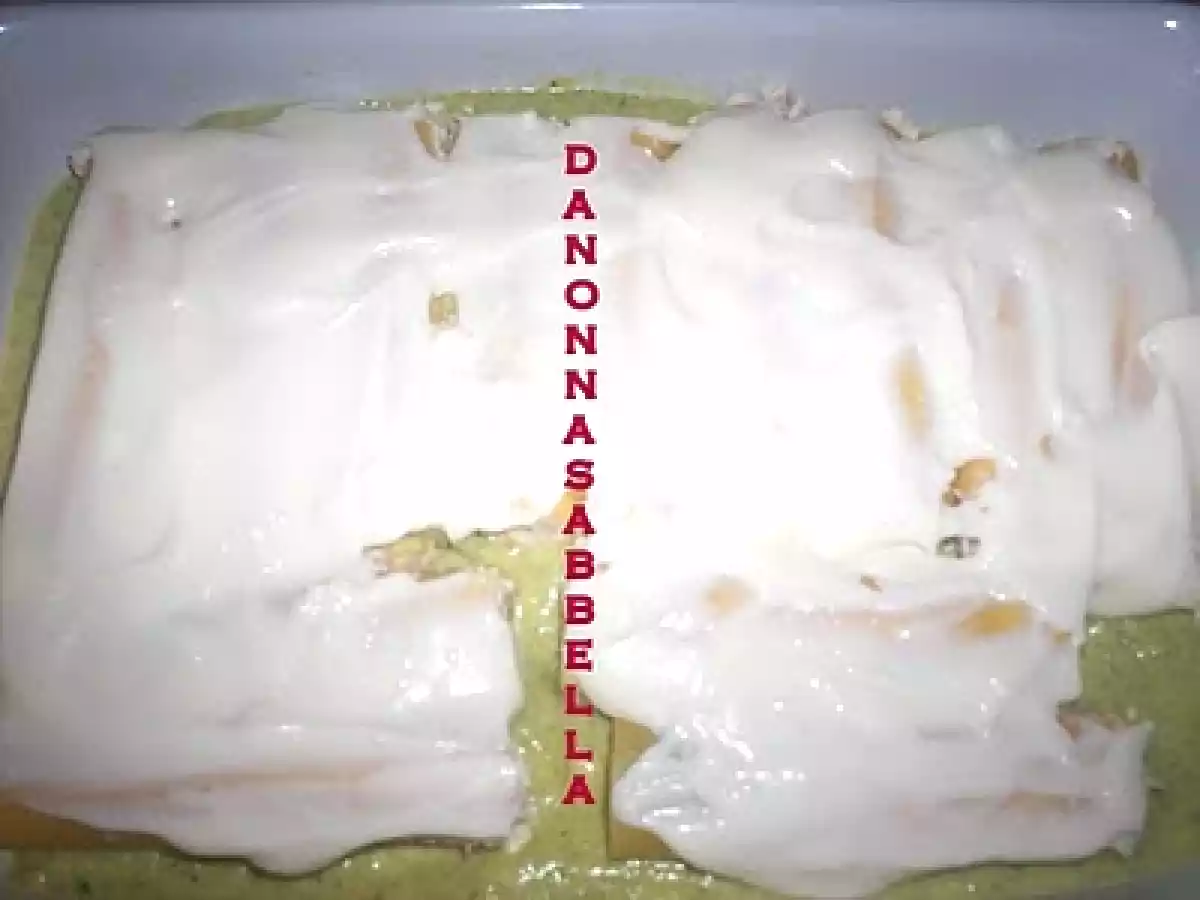 CANNELLONI CON RICOTTA E PROSCIUTTO IN VELLUTATA DI ZUCCHINE - foto 5