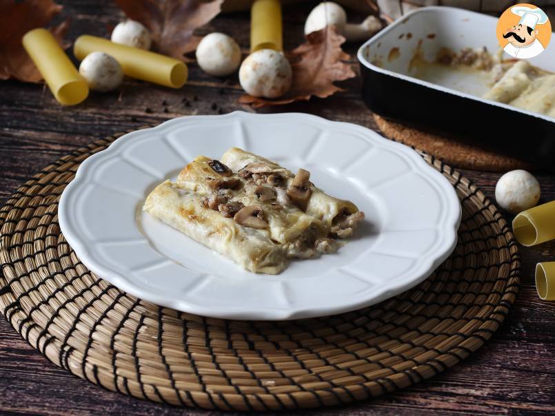 Cannelloni funghi e salsiccia: un primo piatto ricco e gustoso - foto 2