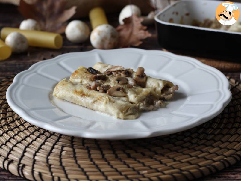 Cannelloni funghi e salsiccia: un primo piatto ricco e gustoso - foto 5