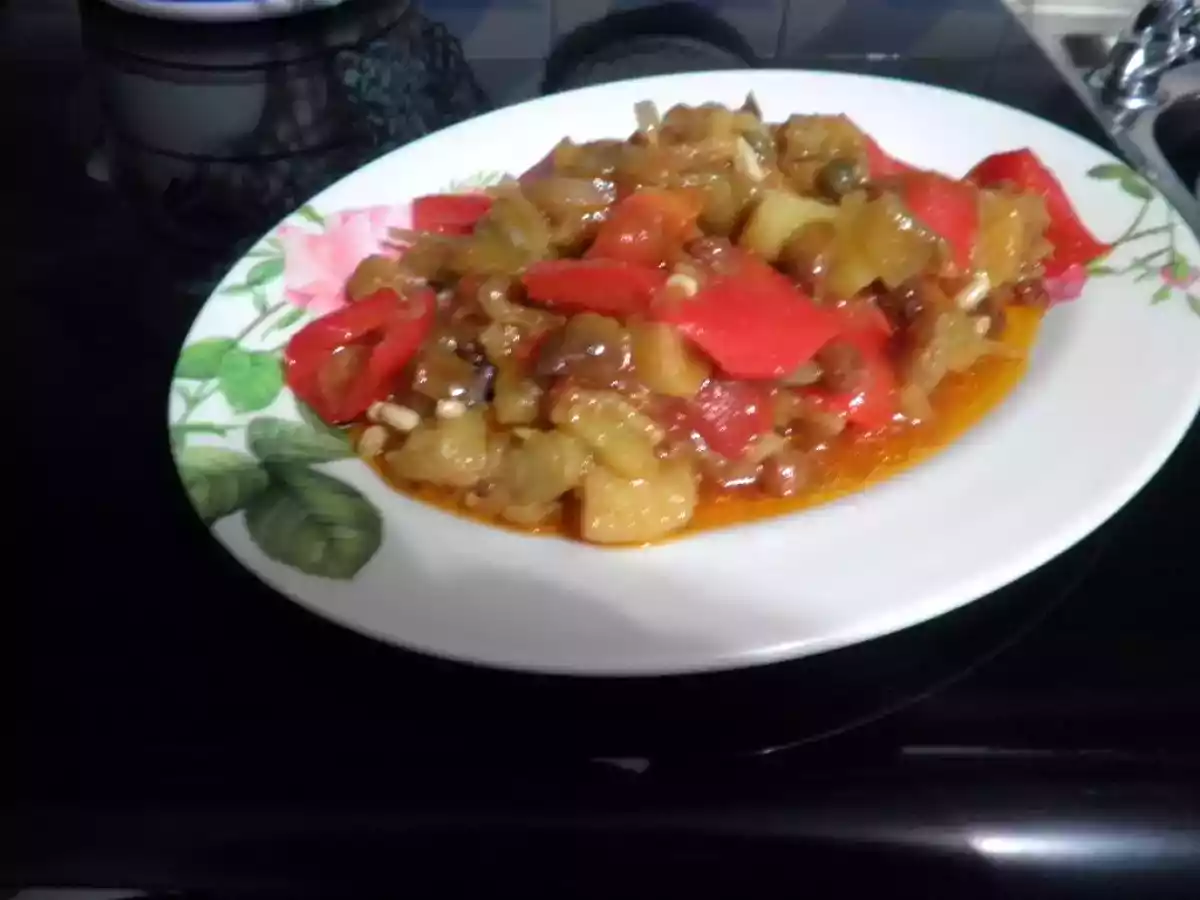 Caponata alla Catanese con pinoli e uvetta - foto 5