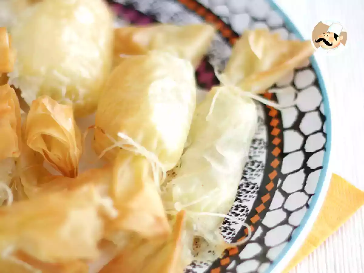 Caramelle di pasta fillo con formaggio caprino - foto 2
