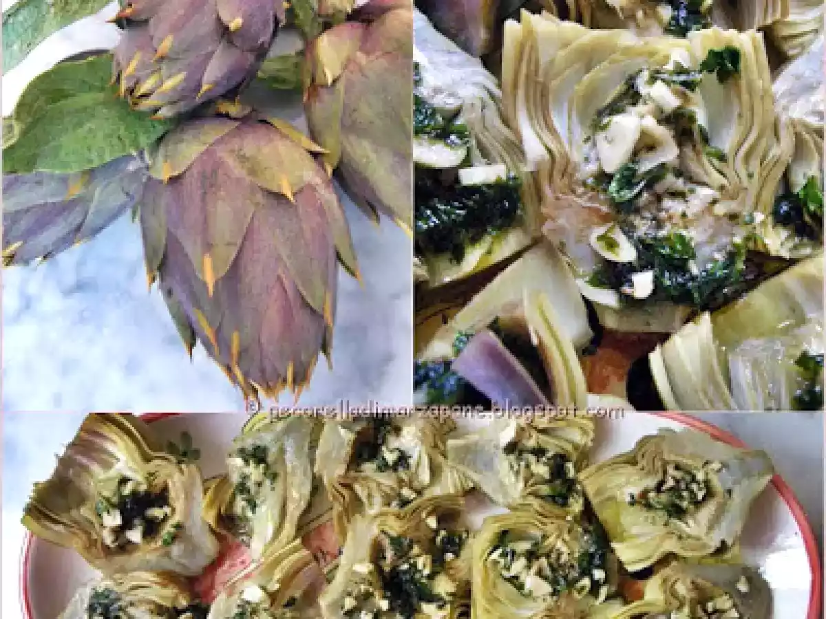 Carciofi aglio, olio e prezzemolo - foto 2