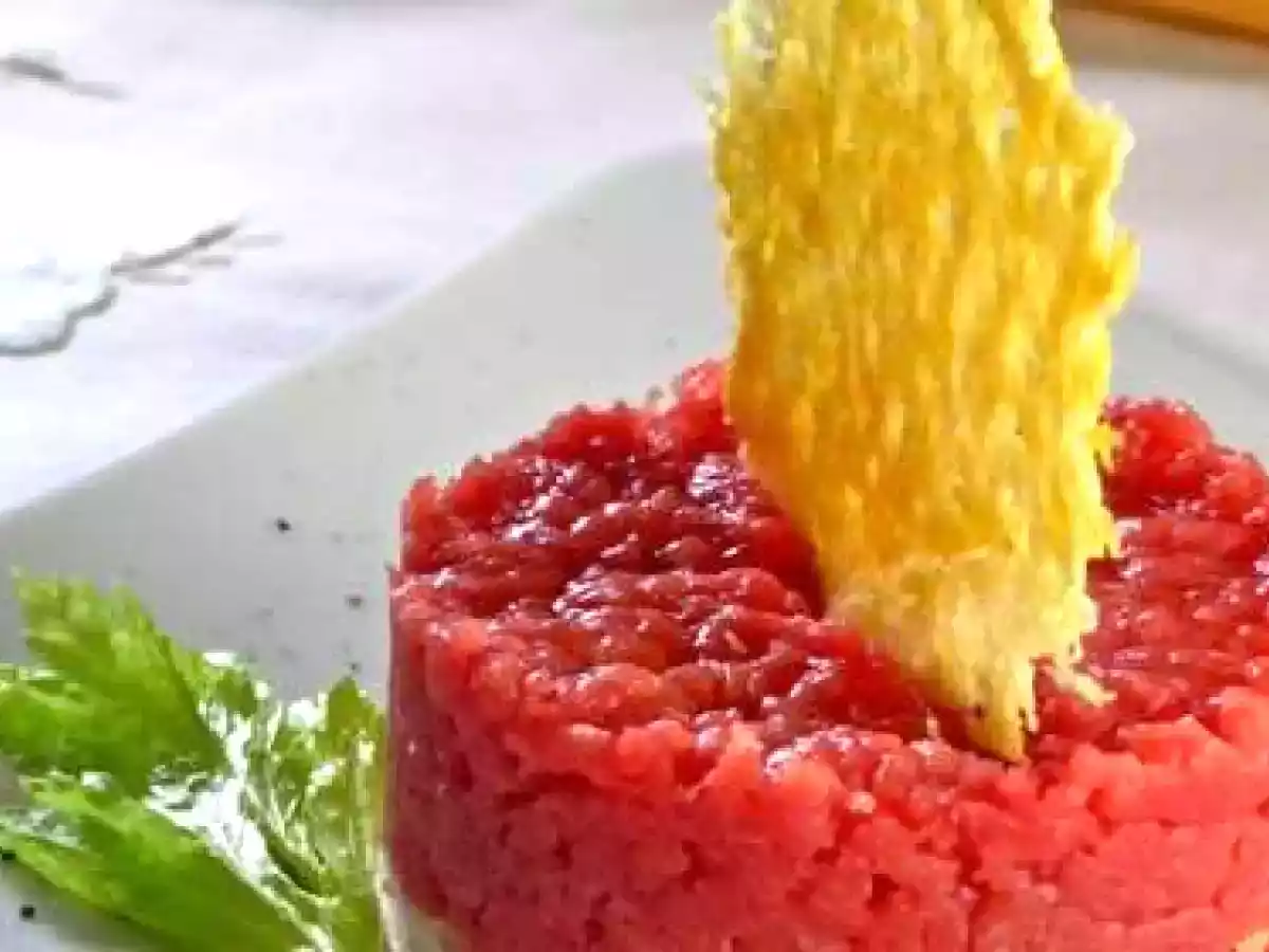 Carne cruda di fassone battuta al coltello - foto 2